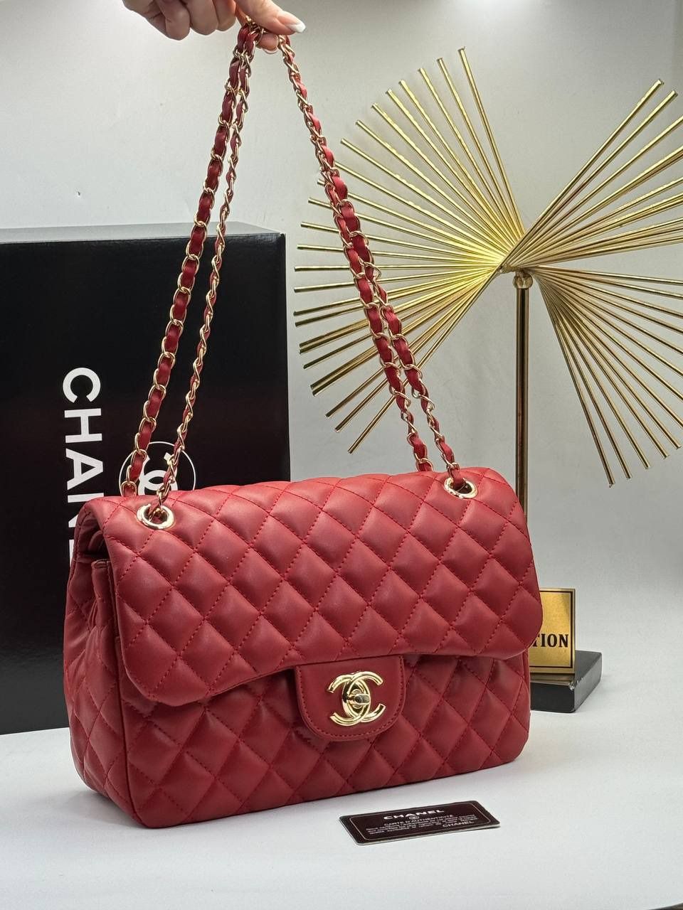 Tasche + CHNL Tasche + Hausschuh