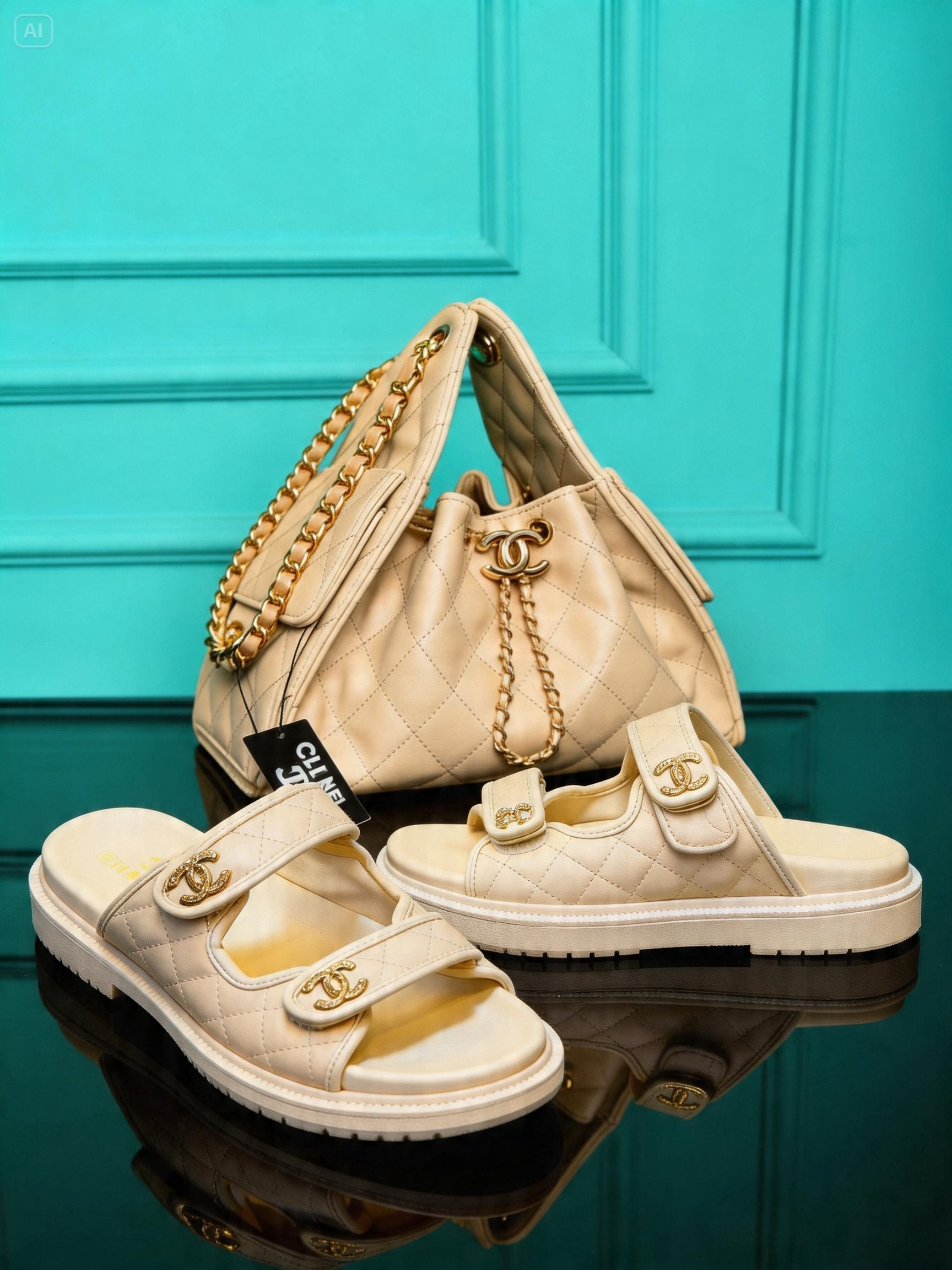CH 25 Small Bag and Slipper