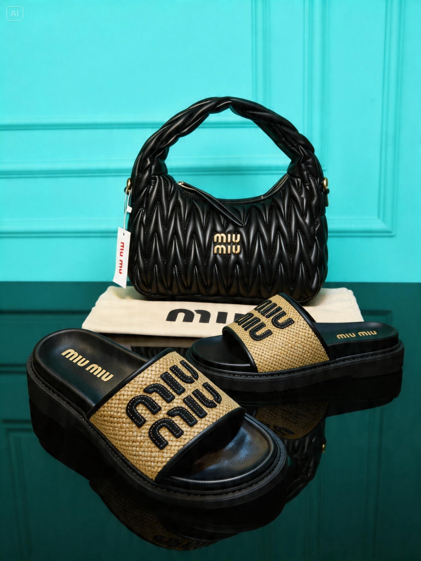 Sac et pantoufles MM Wander