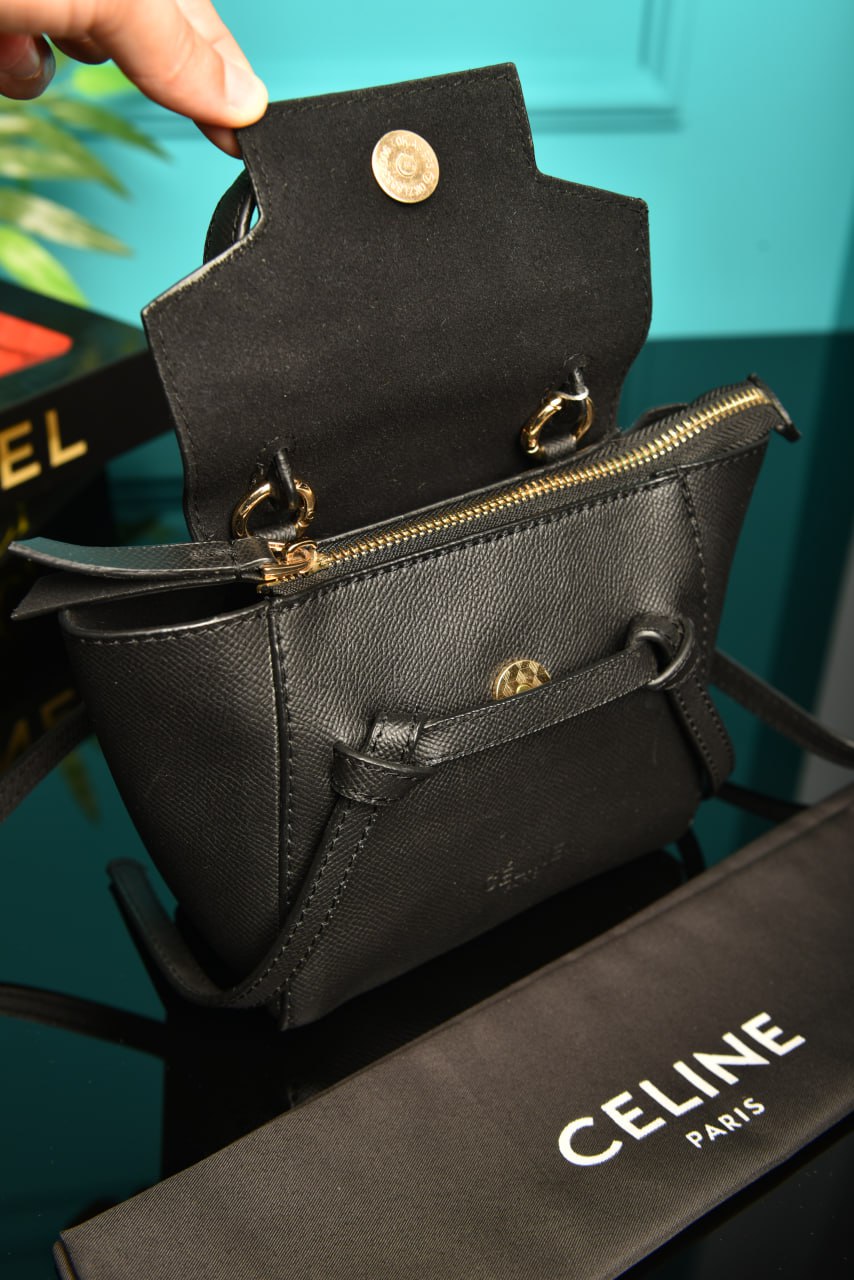 CLN - Nano Bag in Grained Calfskin