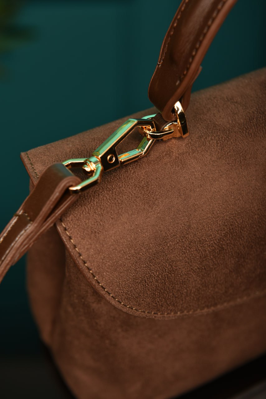 CLN - Sac Nino moyen en cuir grainé souple