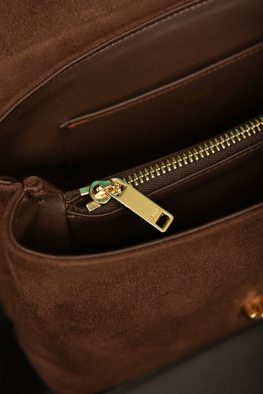 CLN - Sac Nino moyen en cuir grainé souple