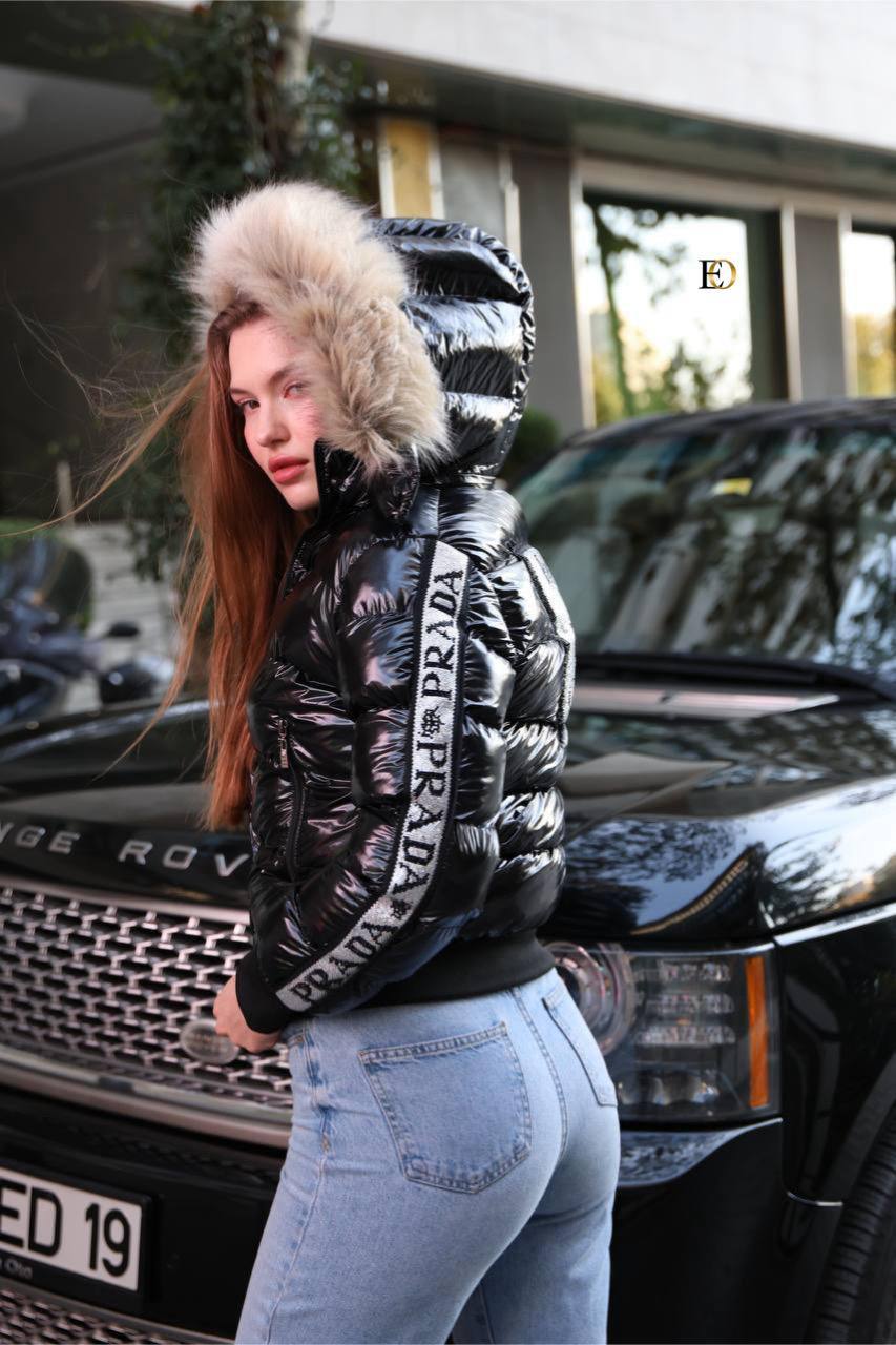 PRD - Quilted Stone-Studded Jacket