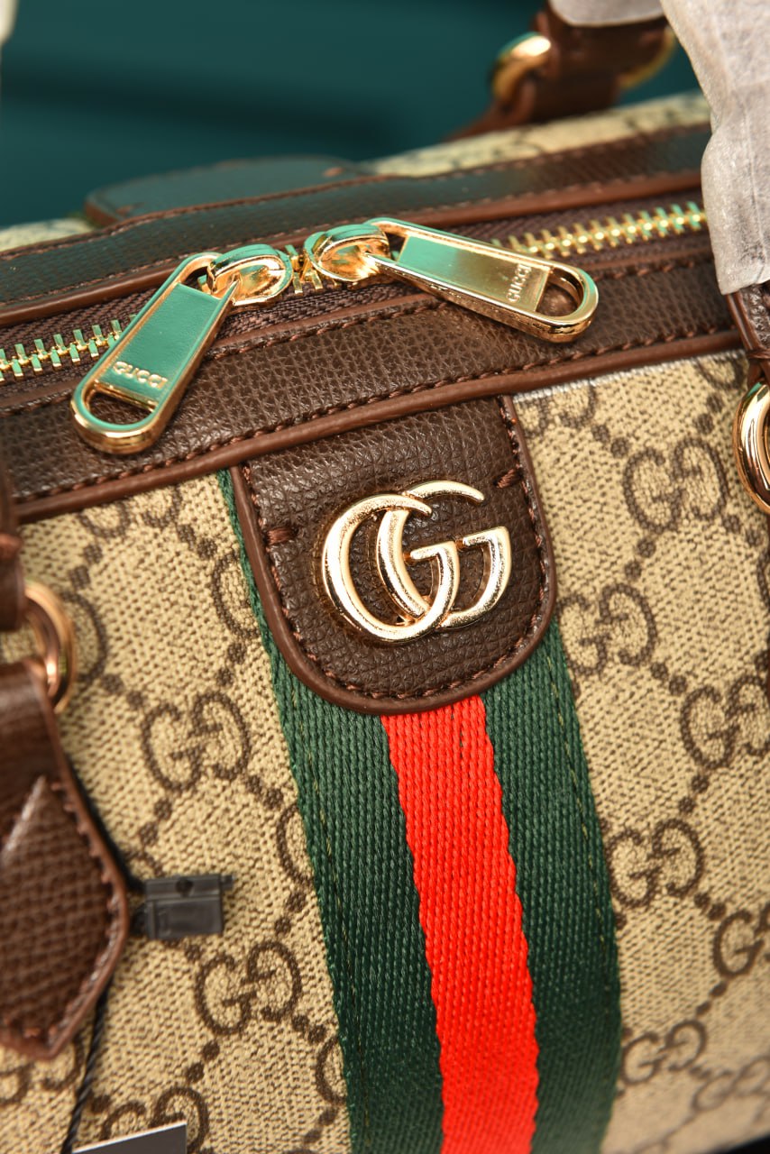 Ophidia Medium Boston Bag