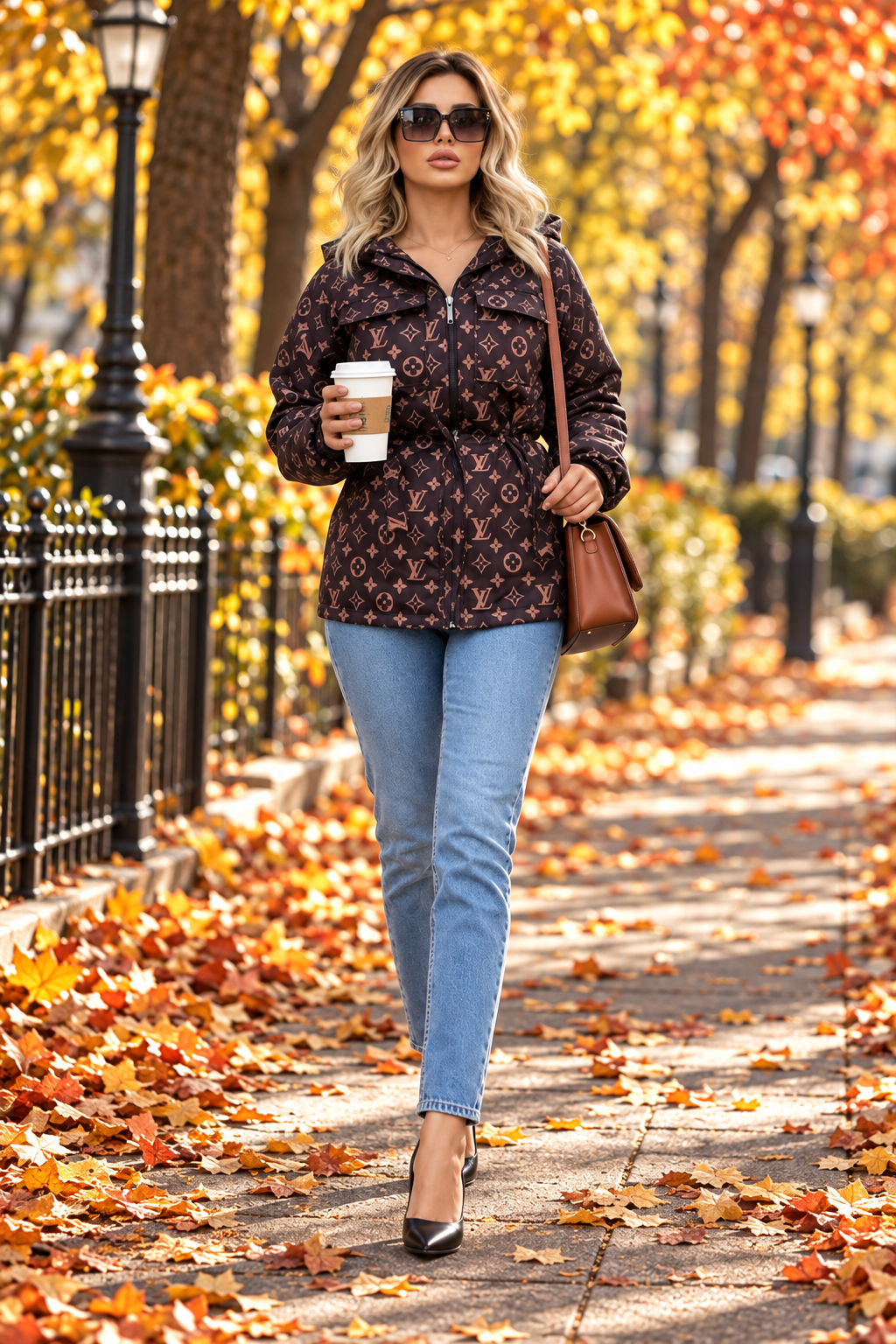 Hooded Puffer Quilted Jacket
