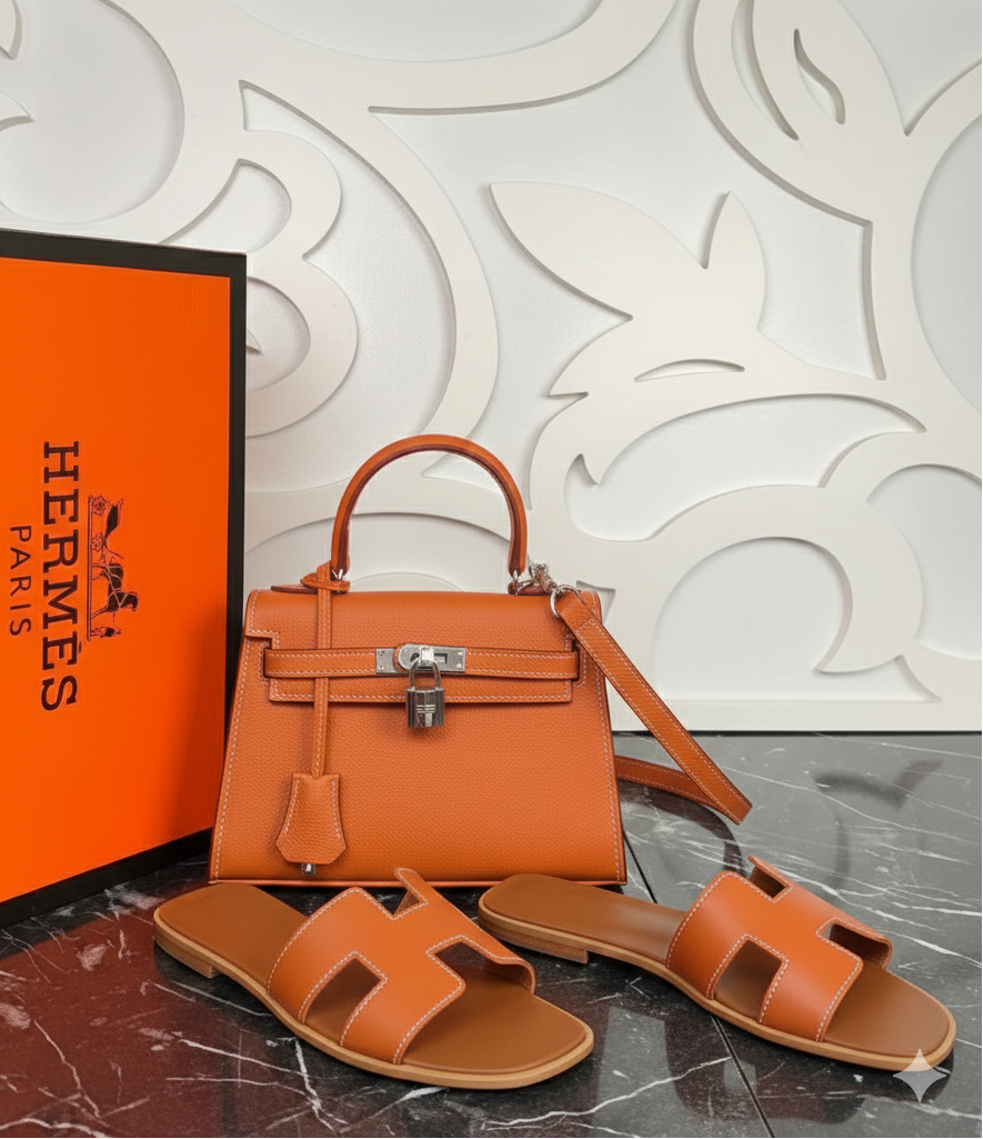 Kelly 22 Bag and Slipper Set