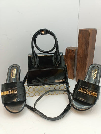 Tasche und Pantoffel