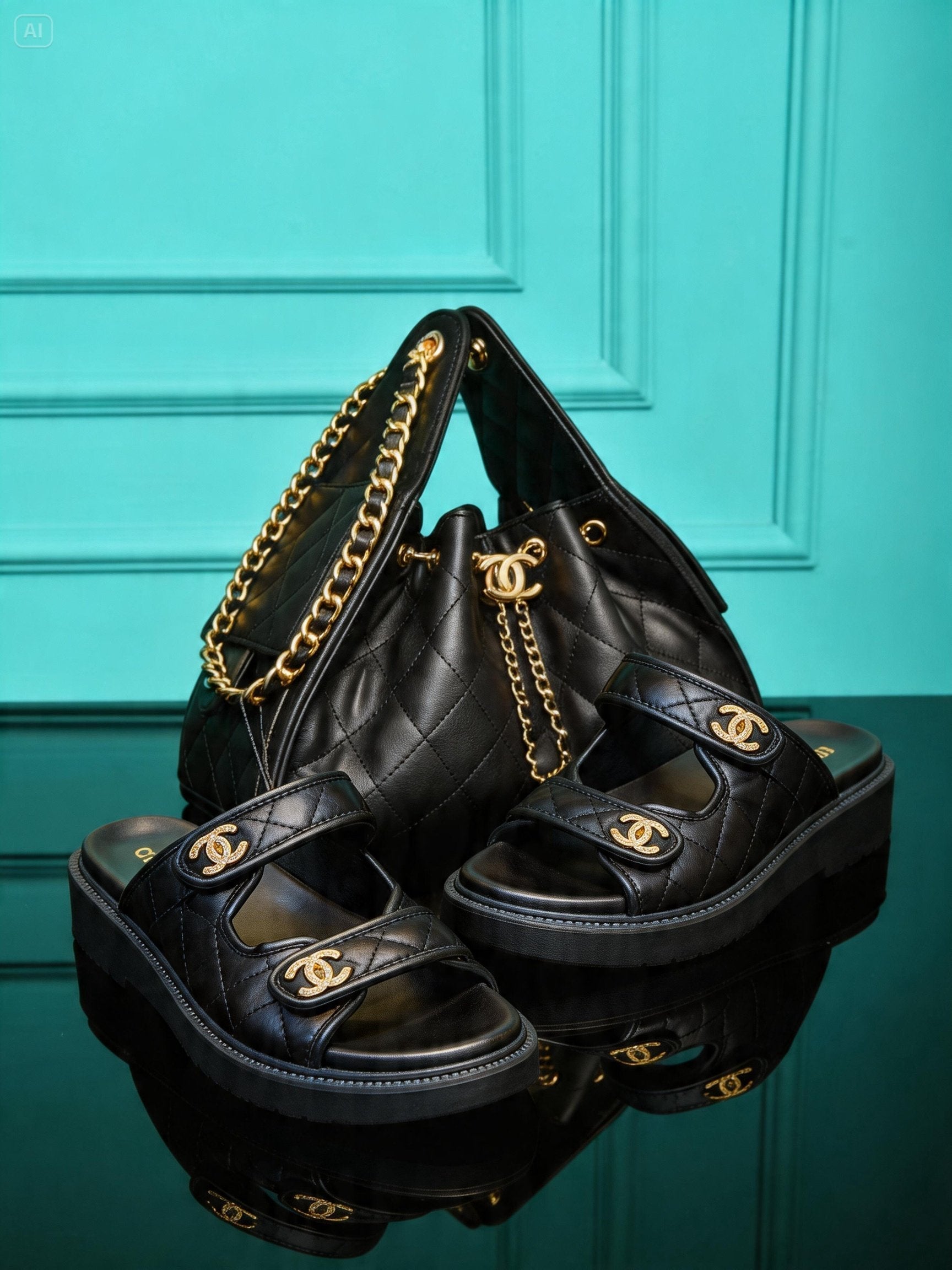 CH  25 Small Bag and Slipper