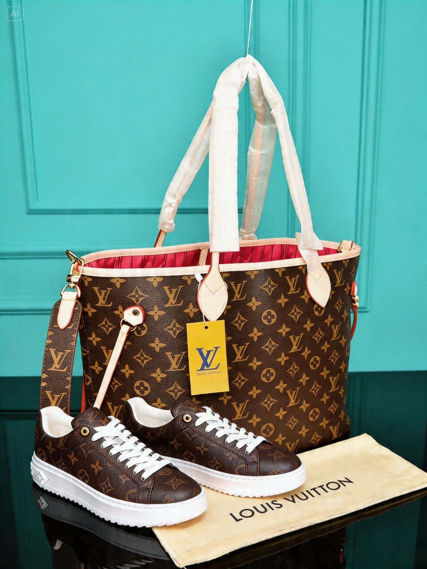 Neverfull Bag and Shoes