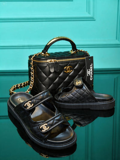 CH  Vanity Bag and Slipper
