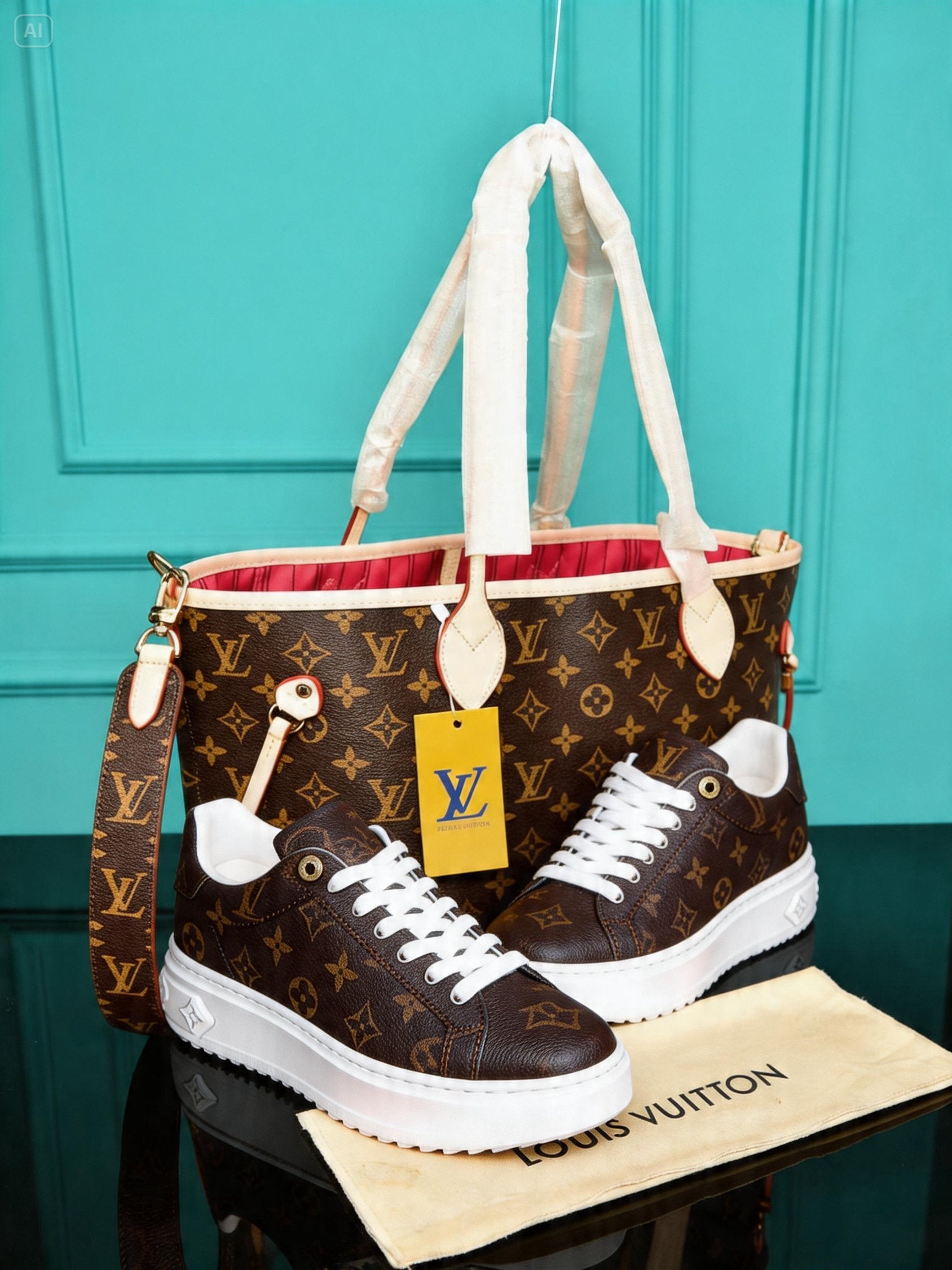 Neverfull Bag and Shoes