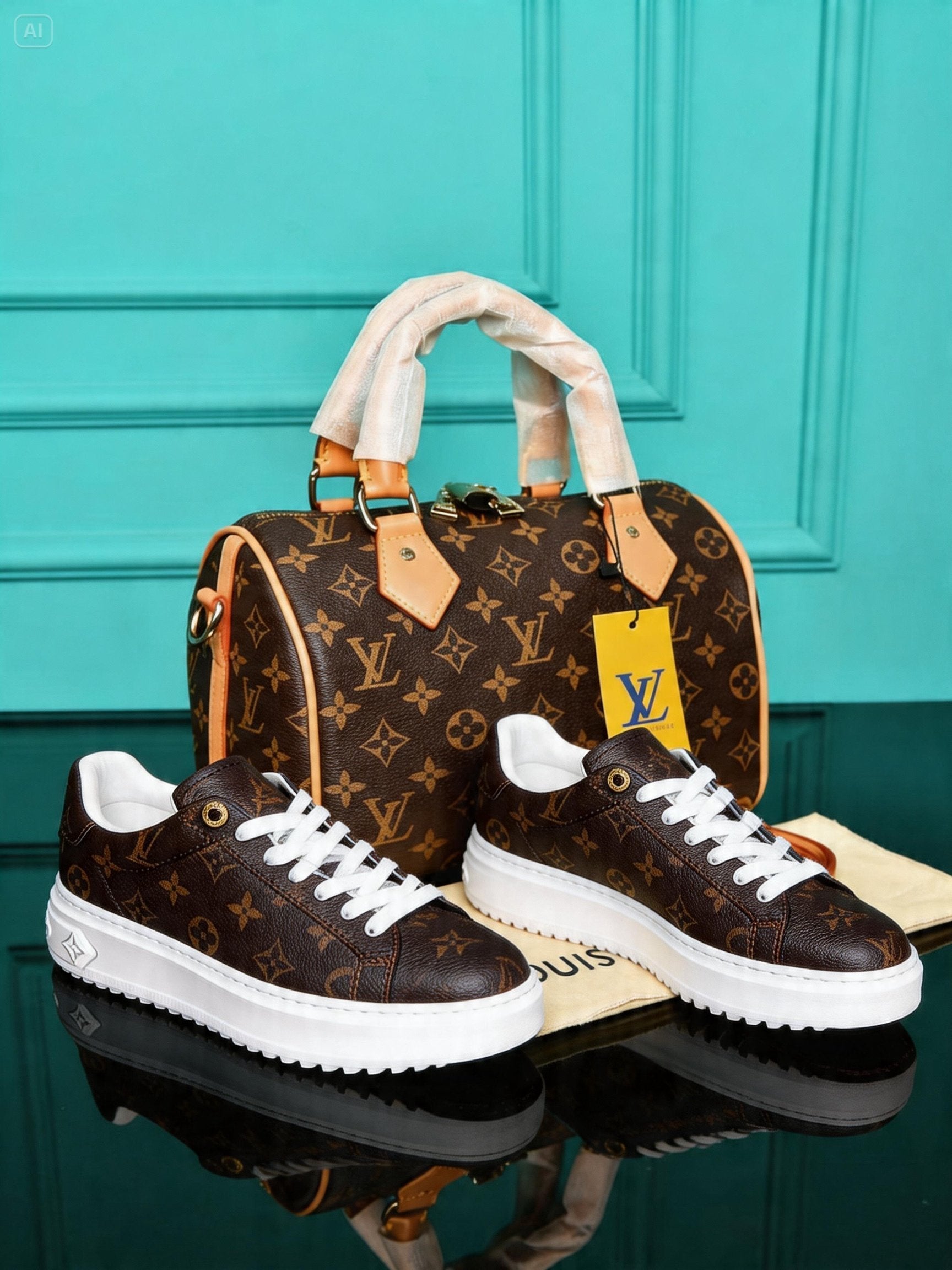 Speedy 25 Bag and Shoes