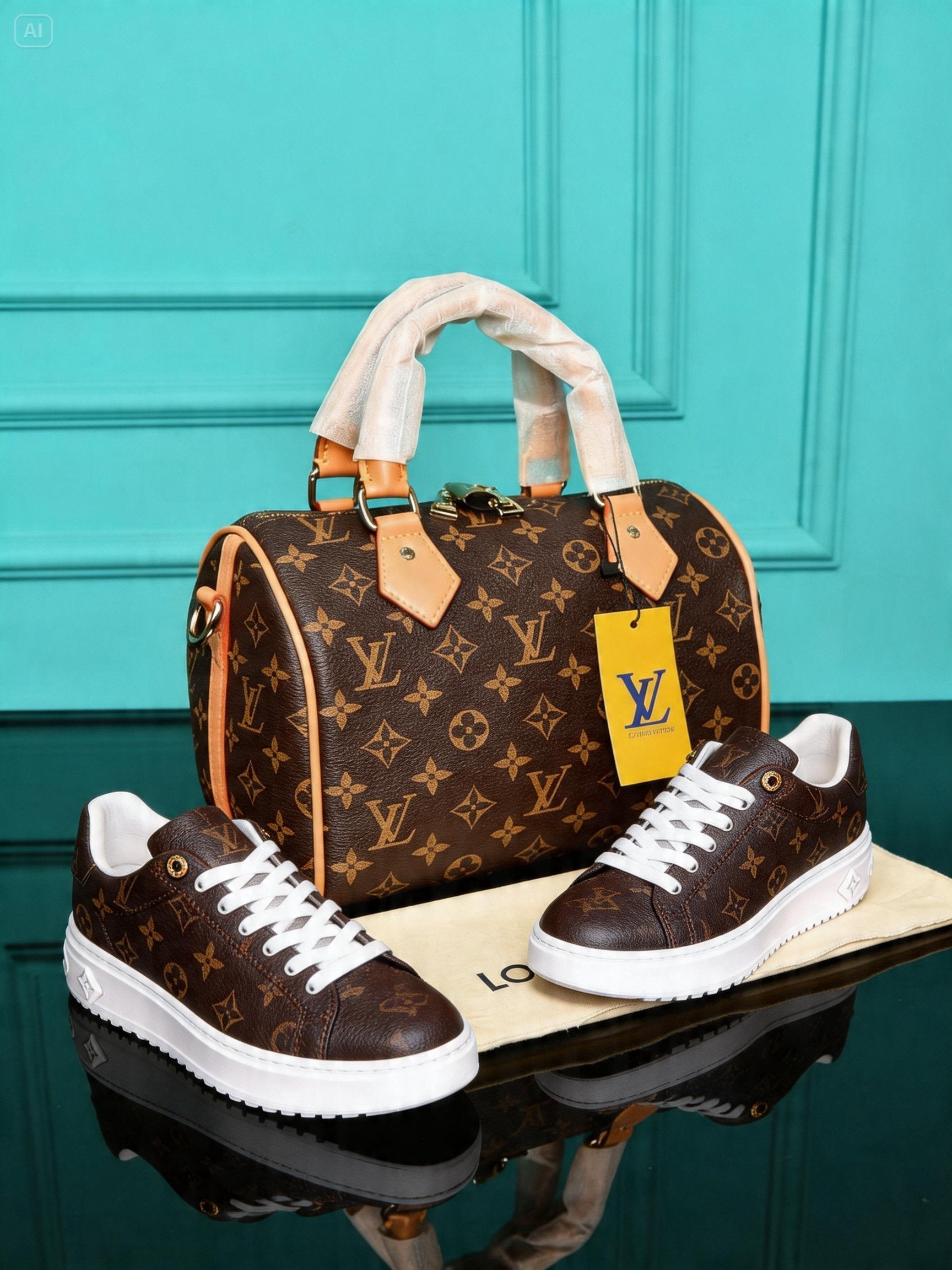 Speedy 25 Bag and Shoes