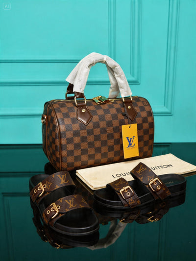 Speedy 25 Tasche und Slipper