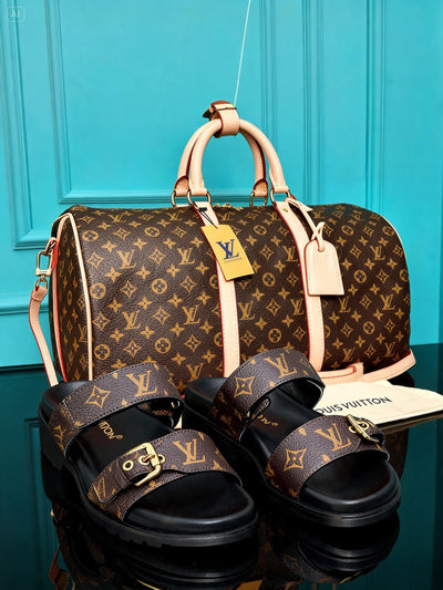 Keepall Bandouliere 50  and Slipper