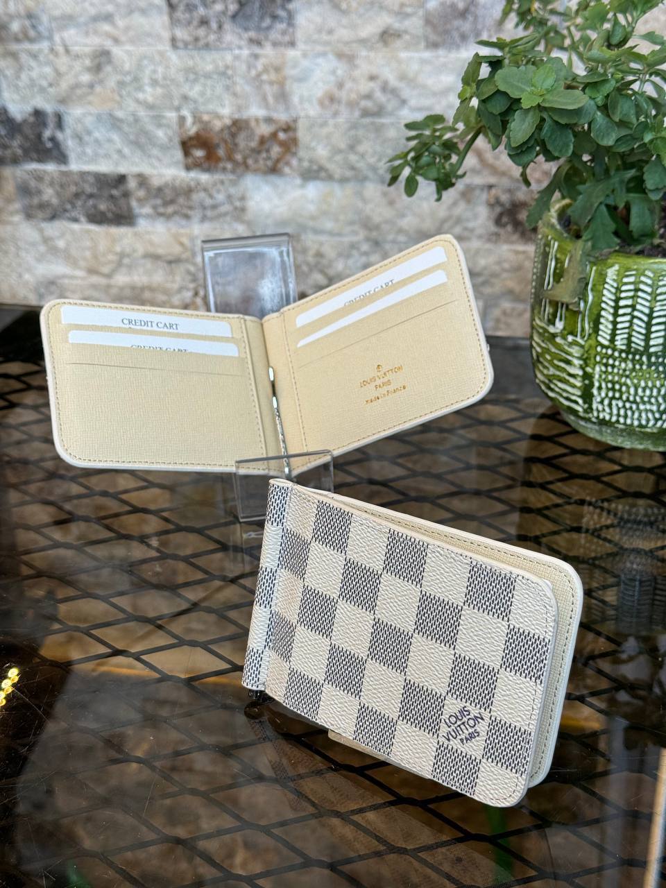 L- Leder Mini-Brieftasche (v3)