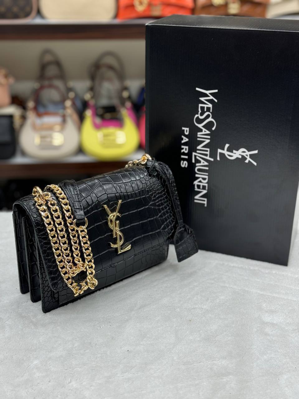 Sunset Bag (Leather-Gold)