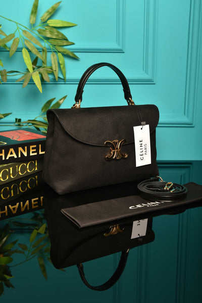 CLN - Sac Nino moyen en cuir grainé souple