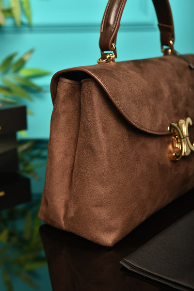 CLN - Sac Nino moyen en cuir grainé souple