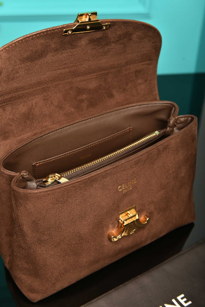 CLN - Sac Nino moyen en cuir grainé souple