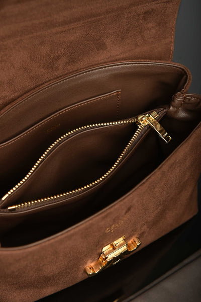CLN - Sac Nino moyen en cuir grainé souple