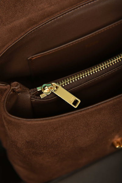 CLN - Sac Nino moyen en cuir grainé souple