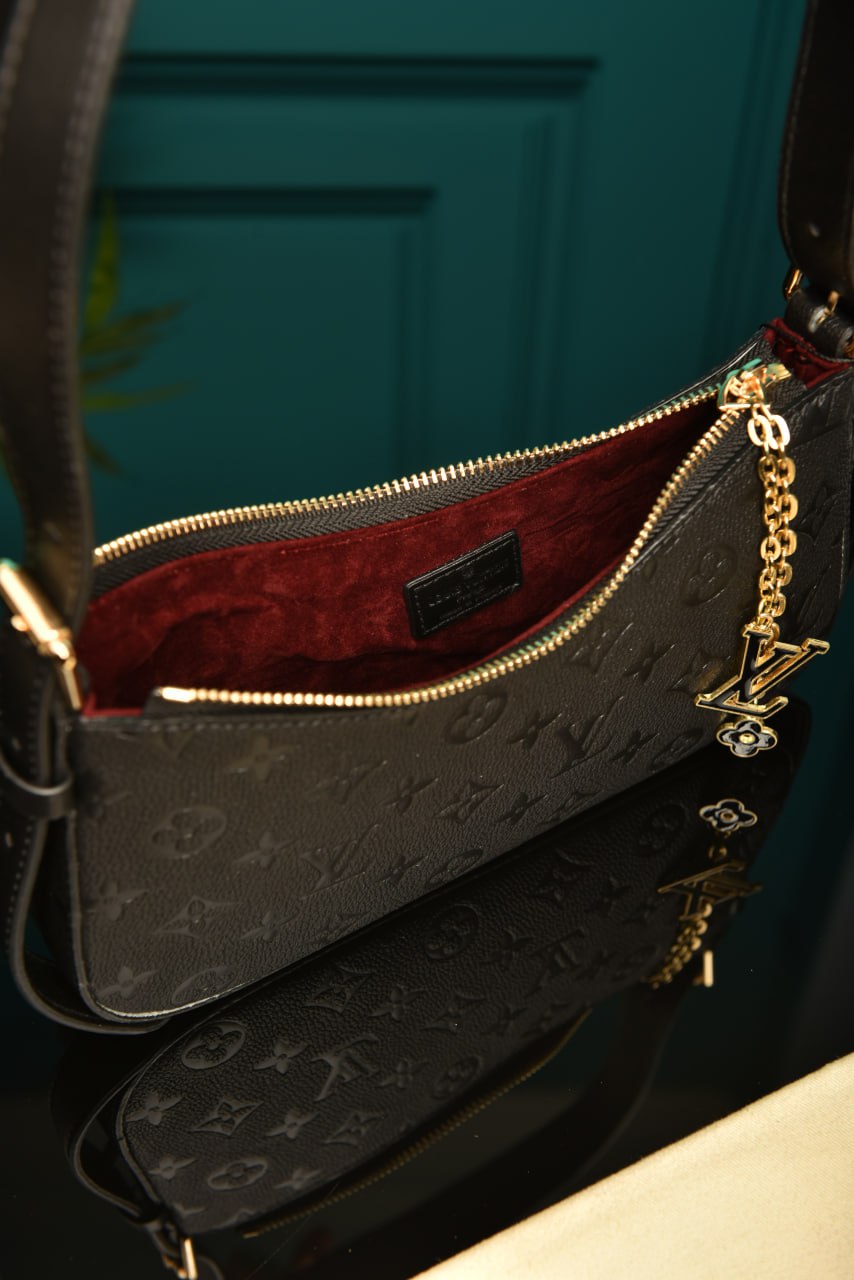 Pochette Bloom (Schwarz)