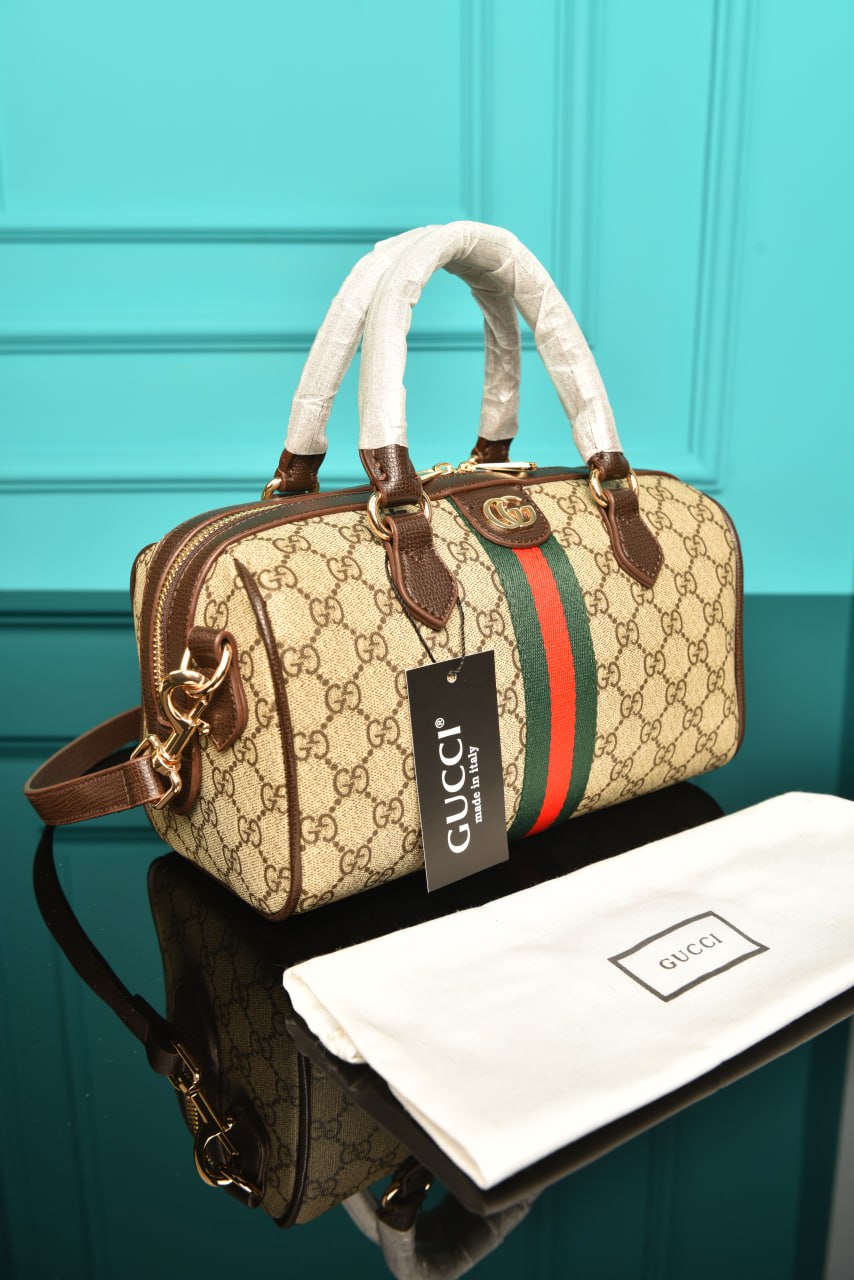 Ophidia Medium Boston Bag