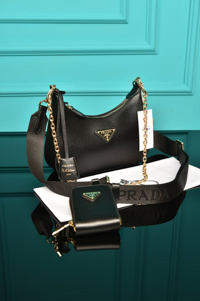 Re-Edition 2005 Saffiano-Lederhandtasche