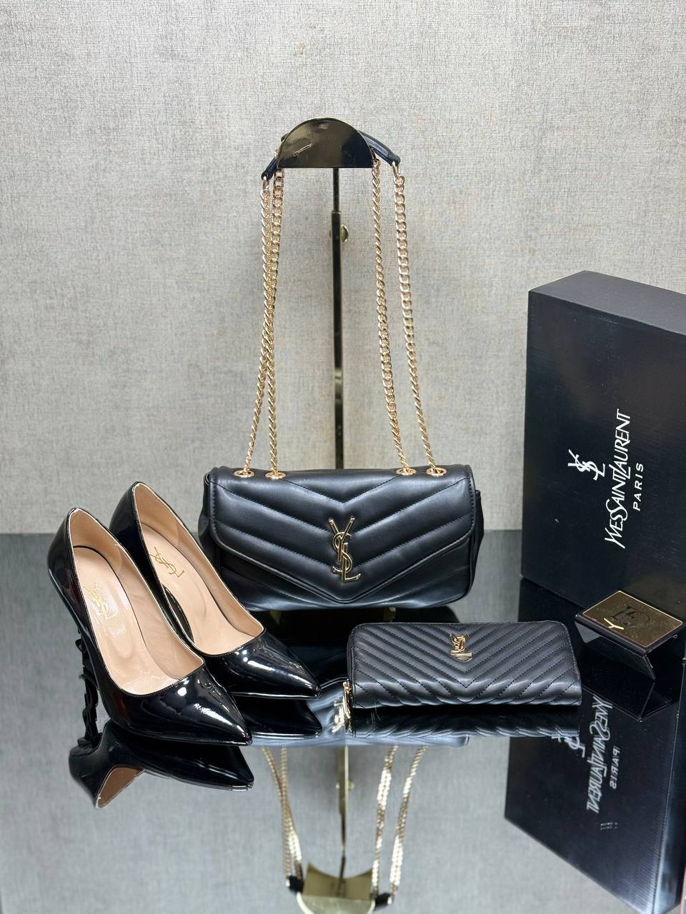 Bag and Shoes and Wallet