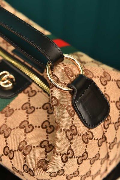 GG - Handtasche mit oberem Griff, mittelgroß