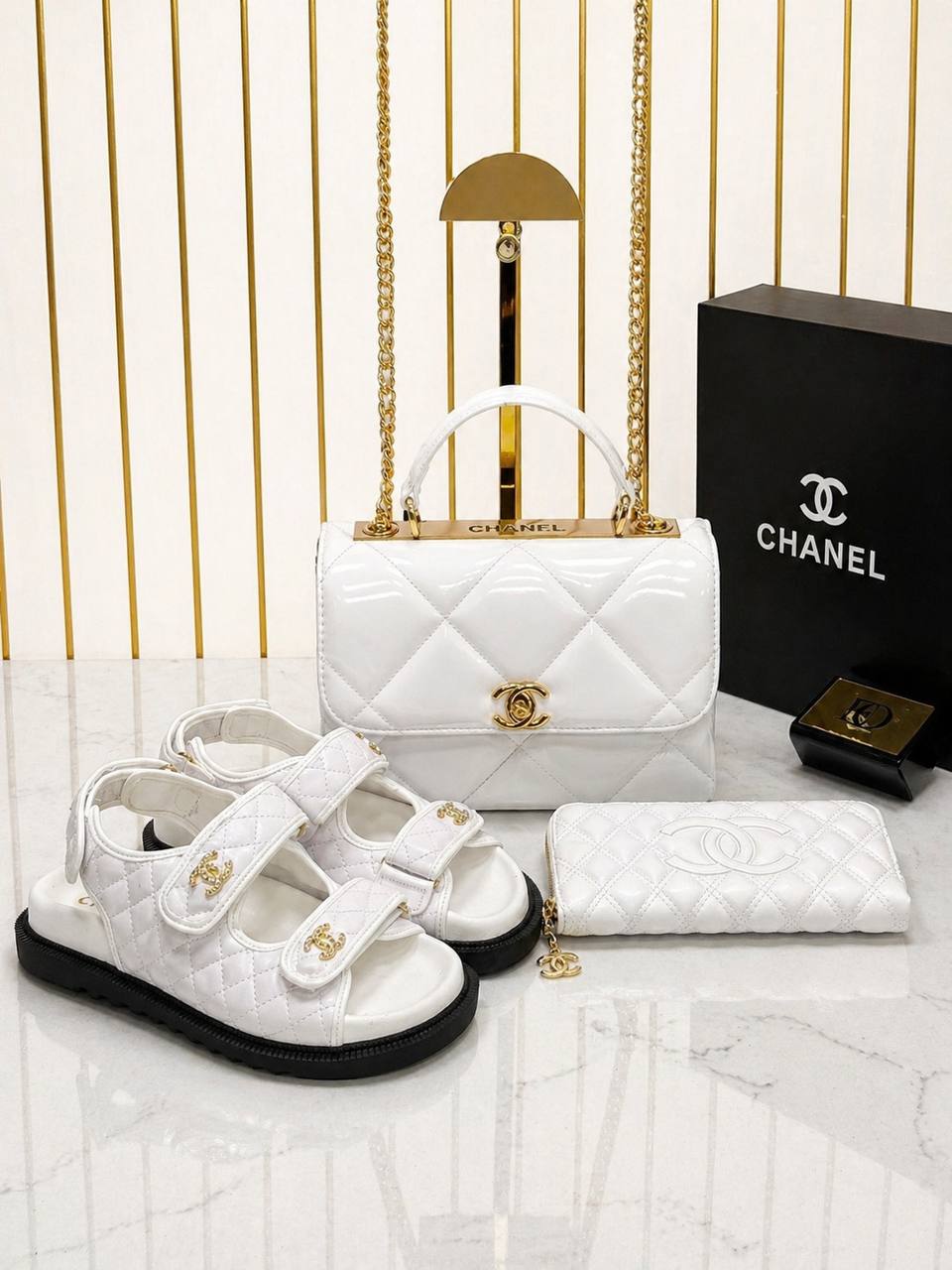 CH Bag, Wallet and Slipper